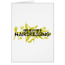 I ROCK THE S#%! - HAIRDRESSING GREETING CARD