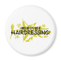 I ROCK THE S#%! - HAIRDRESSING FRIDGE MAGNETS