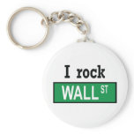 I rock Wall Street - Keychain