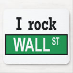 I rock Wall Street - Mousepad