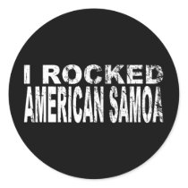 I Rocked American Samoa stickers