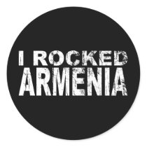 I Rocked Armenia stickers by worldtees I Rocked Armenia stickers