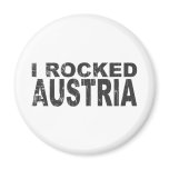I Rocked Austria Fridge Magnets