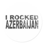 I Rocked Azerbaijan Sticker