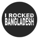 I Rocked Bangladesh stickers by worldtees I Rocked Bangladesh stickers