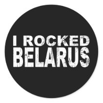 I Rocked Belarus Stickers