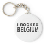 I Rocked Belgium Keychain
