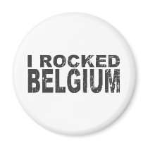 I Rocked Belgium magnets