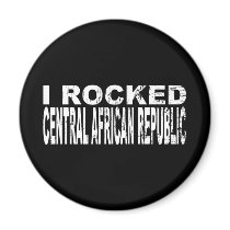 I Rocked Central African Republic magnets by worldtees I Rocked Central African Republic magnets