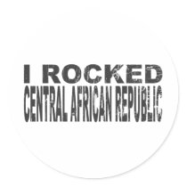 I Rocked Central African Republic stickers