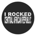I Rocked Central African Republic stickers