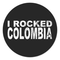 I Rocked Colombia stickers