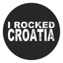 I Rocked Croatia stickers