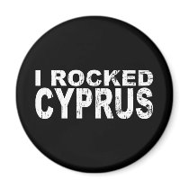 I Rocked Cyprus Fridge Magnet