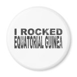 I Rocked Equatorial Guinea Fridge Magnets