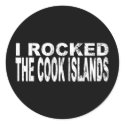 I Rocked the Cook Islands stickers by worldtees I Rocked the Cook Islands stickers