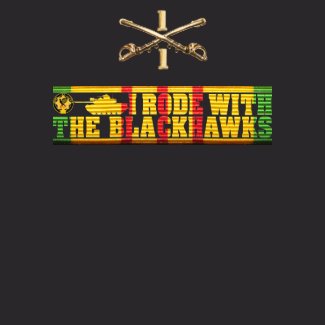 I Rode With the Blackhawks M48A3 Ribbon Shirt zazzle_shirt