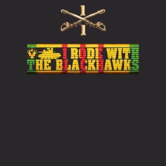 I Rode With the Blackhawks M551 Ribbon Shirt zazzle_shirt