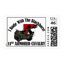 I Rode With The Blackhorse, M109 Postage Stamp