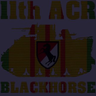 I Rode With the Blackhorse M113 Ribbon Shirt zazzle_shirt
