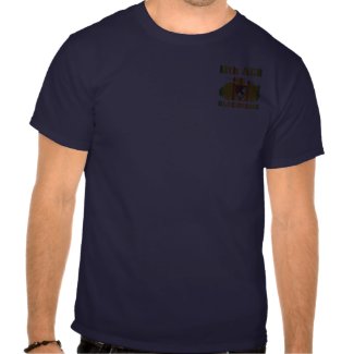 I Rode With the Blackhorse M113 Ribbon Shirt zazzle_shirt
