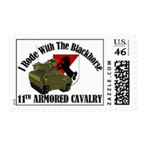 I Rode With The Blackhorse Postage Stamps