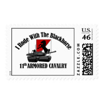 I Rode With The Blackhorse Postage Stamps