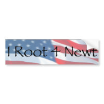 I Root 4 Newt Bumper Stickers