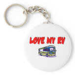 I rough it key chain
