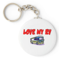 I rough it key chain