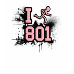 I Run 801 Pink/Black Spaghetti Strap