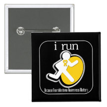 i Run Because Neuroblastoma Matters Buttons