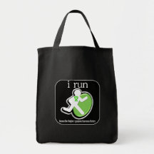 i Run Because Non-Hodgkin's Lymphoma Matters Bags