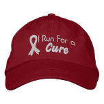 I Run For a Cure - Lung Cancer Baseball Cap