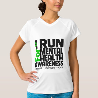 running is mental t shirt