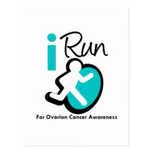 I Run For Ovarian Cancer Awareness Postcards