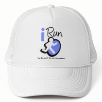 I Run For stomach Cancer Awareness hats by cancerapparel I Run For stomach Cancer Awareness hats