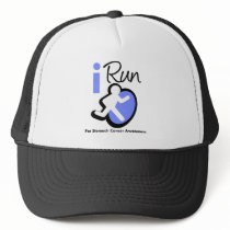 I Run For stomach Cancer Awareness hats by cancerapparel I Run For stomach Cancer Awareness hats