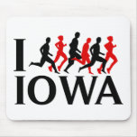 I RUN IOWA mousepads