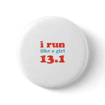 i run like a girl 13.1 buttons