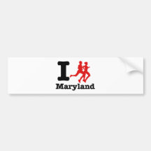 I run Maryland Bumper Stickers
