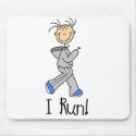 I Run Mousepad by stick_figures I Run Mousepad