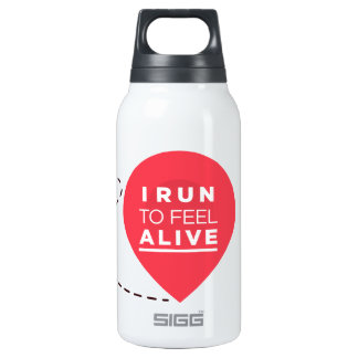 Motivational Running Quotes Water Bottles | Zazzle