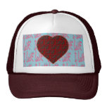 - I Ruv Ruv -SHECKSHE.COM-SheckShe* Heart- Trucker Hats