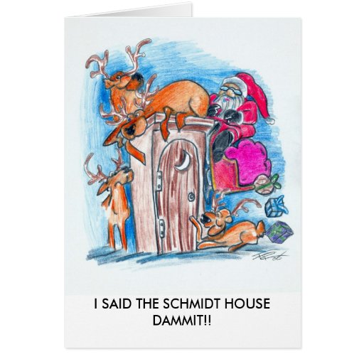 i said the schmidt house t shirt