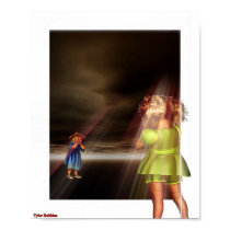I said - we're standing in a rainbow! posters by Tylerrobbins I said - we're standing in a rainbow! posters