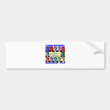 I Saw History Bumper Sticker