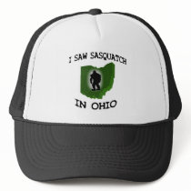 I Saw Sasquatch In Ohio Hat