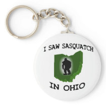I Saw Sasquatch In Ohio Key Chain
