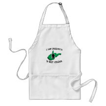 I Saw Sasquatch In West Virginia Apron